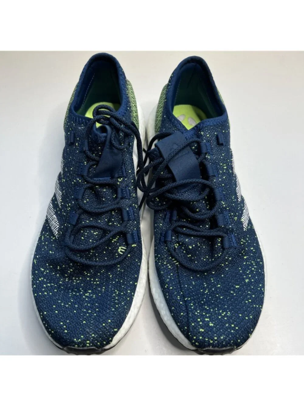 adidas PureBoost Legend Marine Knit Running Shoe B37776 Mens 13 New